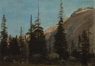 Paysage alpin : La Handegg, Suisse - Jean Leon Gerome