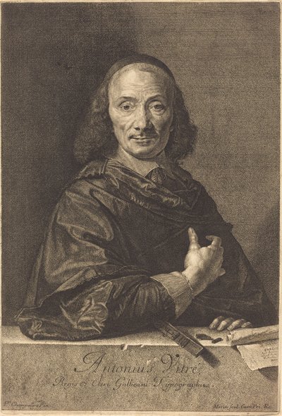 Antoine Vitre - Jean Morin after Philippe de Champaigne