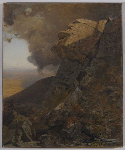 Une falaise dans les Kaatskills, c.1863 - Jervis McEntee