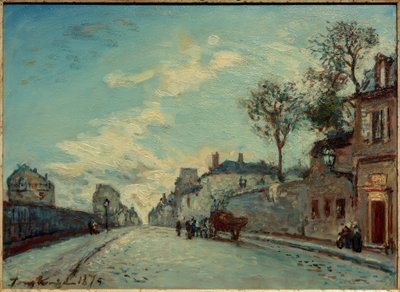 Paris, la rue Picpus - Johan Barthold Jongkind