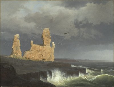 La Côte islandaise, 1889 - Johann Christian Ezdorf