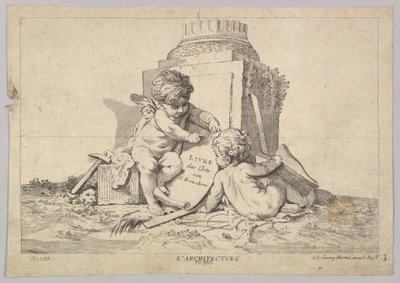 Architecture, XVIIIe siècle - Johann Georg Hertel