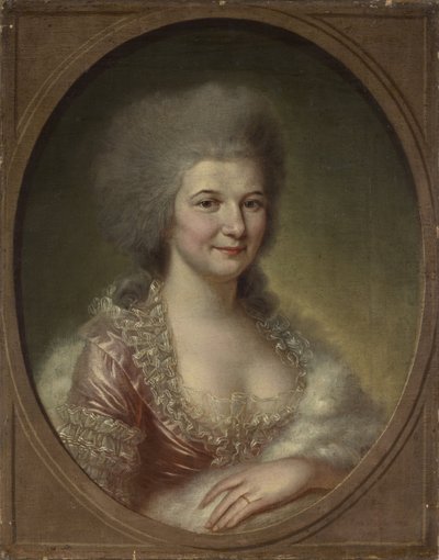 Dame de cour à la cour électorale - Johann Georg von Edlinger