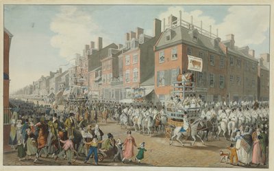 Parade des fournisseurs, Philadelphie, 1821 - Johann Ludwig Krimmel