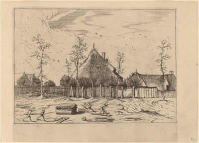 Ferme - Johannes and Lucas van Doetechum after Master of the Small Landscapes