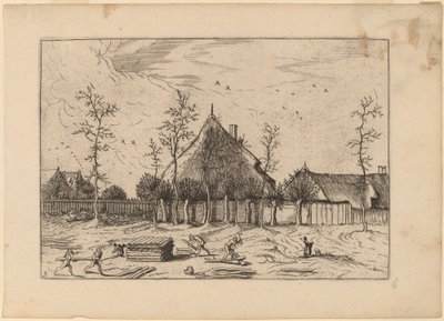 Ferme - Johannes and Lucas van Doetechum after Master of the Small Landscapes