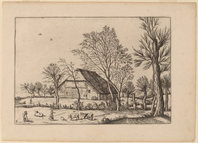 Ferme - Johannes and Lucas van Doetechum after Master of the Small Landscapes