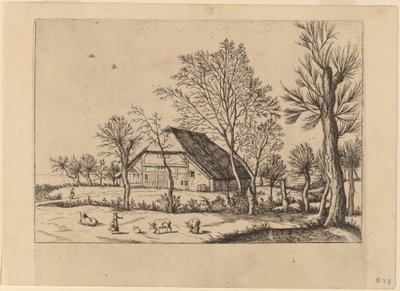 Ferme - Johannes and Lucas van Doetechum after Master of the Small Landscapes