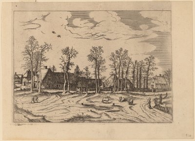 Fermes - Johannes and Lucas van Doetechum after Master of the Small Landscapes