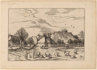 Fermes - Johannes and Lucas van Doetechum after Master of the Small Landscapes