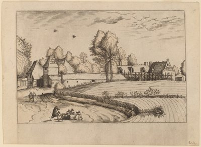 Maisons de campagne - Johannes van Doetechum, the Elder and Lucas