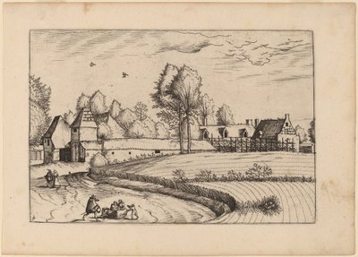 Maisons de campagne - Johannes van Doetechum, the Elder and Lucas