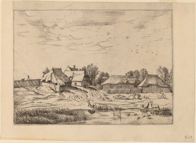 Fermes - Johannes van Doetechum, the Elder and Lucas