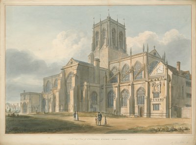 Dorset - Église de Sherborne, 1802 - John Buckler