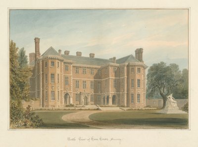 Surrey - Ham House, 1815 - John Buckler