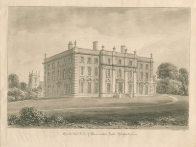 Swynnerton Hall - John Buckler