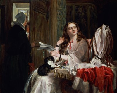 Le matin de la Saint-Valentin, 1863 - John Callcott Horsley