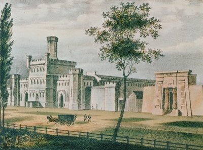 Prison de Moyamensing, Philadelphie, 1840 - John Caspar Wild