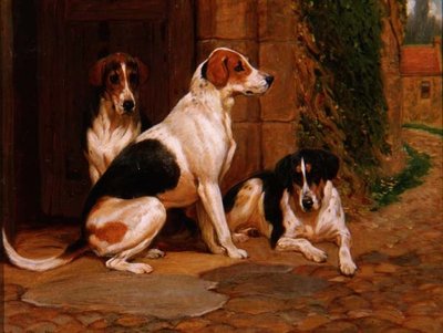 Chiens de chasse - John Charlton