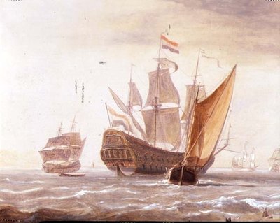 Navires de guerre hollandais - John Christian Schetsky