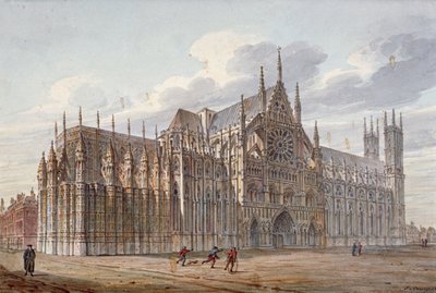 Abbaye de Westminster, Londres, 1816 - John Coney