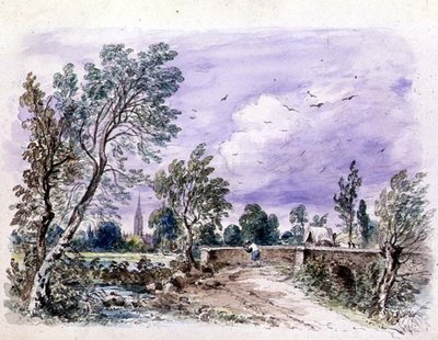 Pont de Milford - John Constable