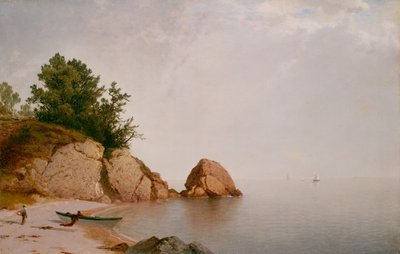 Plage à Beverly, vers 1869-1872 - John Frederick Kensett