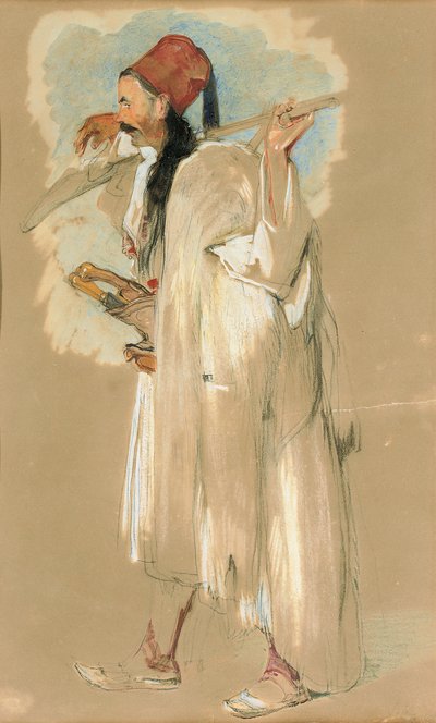 Un guerrier suliote - John Frederick Lewis