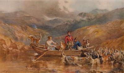 Le Ferry des Highlands, 1857 - John Frederick Tayler