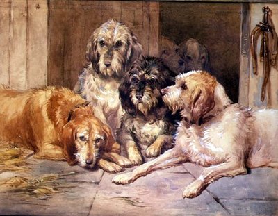 Les chiens de loutre - John Frederick Tayler