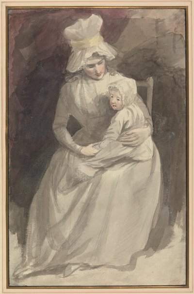 Mme Skinner et enfant - John Hoppner