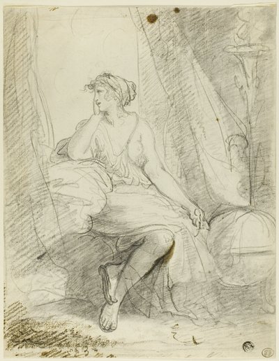 Femme assise - John Hoppner