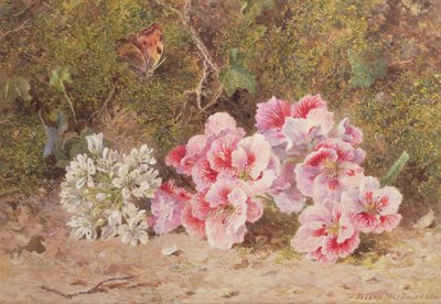 Papillon et Fleurs - John Jessop Hardwick