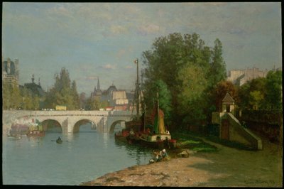 Pont du Carrousel, 1895 - John Joseph Enneking