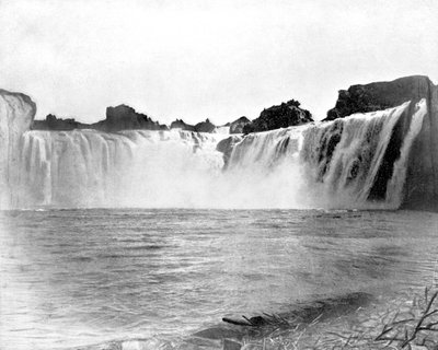 Chutes de Shoshone, Idaho, USA, 1893 - John L. Stoddard