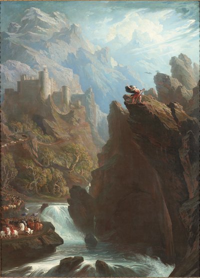 Le Barde, vers 1817 - John Martin