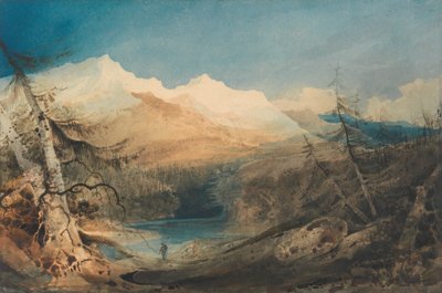 Paysage montagneux, nord du Pays de Galles - John Sell Cotman