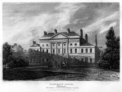 Lansdowne House, Westminster, Londres, 1815 - John Shury