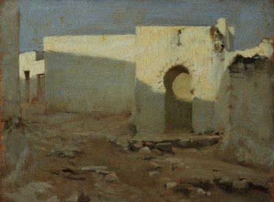 Bâtiments mauresques en plein soleil, 1879-80 - John Singer Sargent