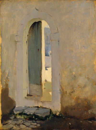 Porte ouverte, Maroc, 1879-80 - John Singer Sargent