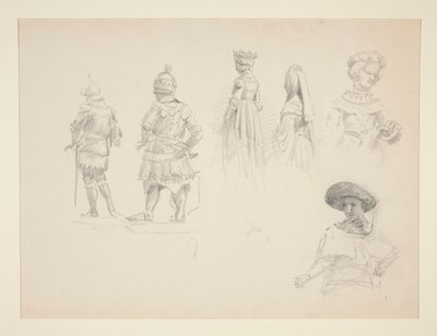 Étude de six figures - John Singer Sargent