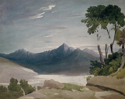 Snowdon, vers 1820 - John Varley