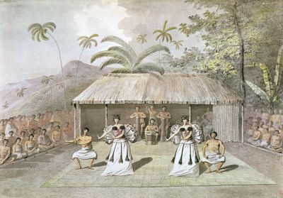 Danse à Tahiti - John Webber