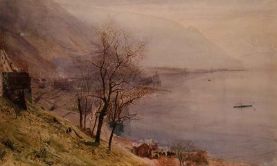 Au-dessus de Montreux - John William Inchbold