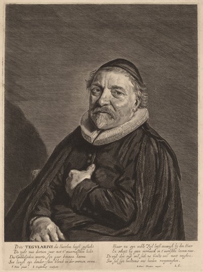 Adriaen Tegularius - Jonas Suyderhoff after Frans Hals