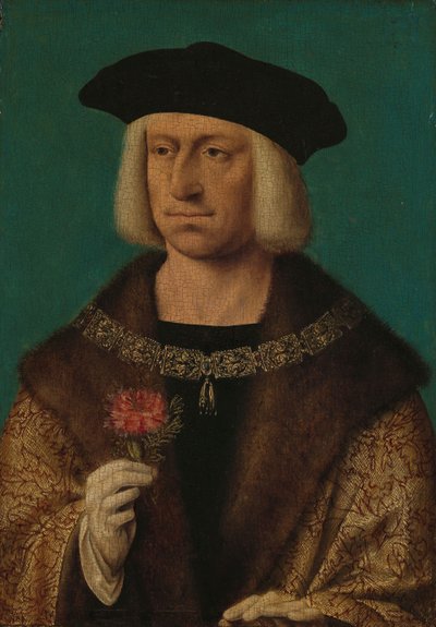 Portrait de Maximilien I, c.1530 - Joos van Cleve