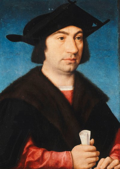 Portrait de Stefano Raggio, mi-longueur - Joos van Cleve