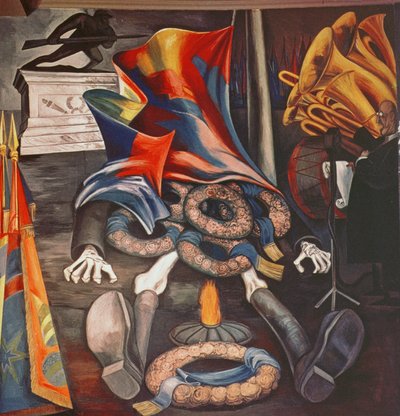 Sacrifice humain moderne - José Clemente Orozco