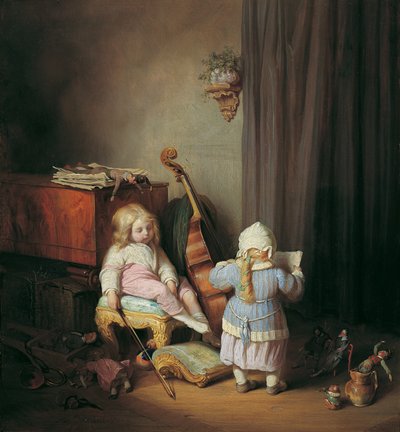 Les petits virtuoses - Josef Danhauser