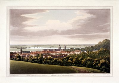 Vue de Greenwich, Londres, 1795 - Joseph Constantine Stadler